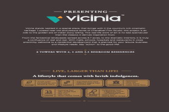 Enjoy lifestyle that comes with lavish indulgences at Shapoorji Pallonji Vicinia in Mumbai